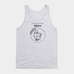 Authentic Breeder Silkie Chickens Tank Top